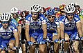 Ronde van Qatar<br />maandag 31 januari 2005<br />1e etappe: Al Khor Corniche - Doha Hyatt Plaza<br />Servais, Tom en Wilfried<br /><br />FOTO: CORVOS